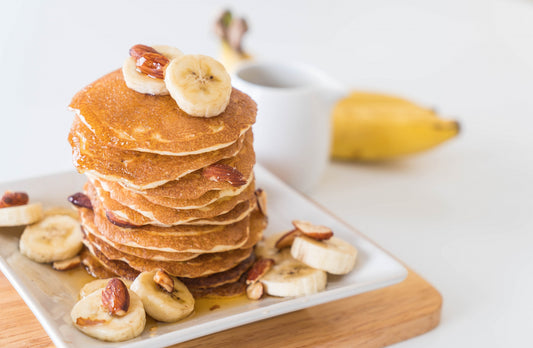 Banana Protein Pancakes